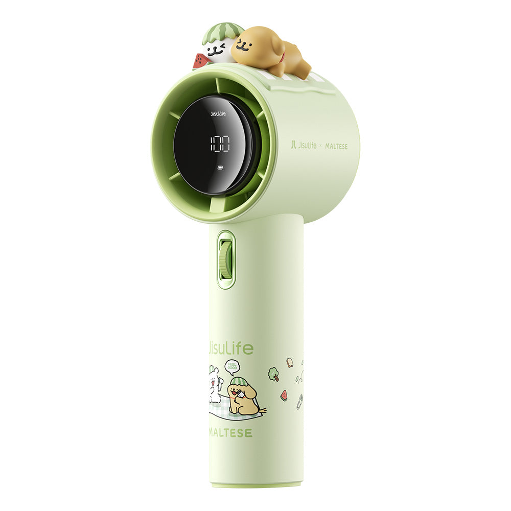 Jisulife FA53 Pro 1 ABS Green Maltese Handheld Fan