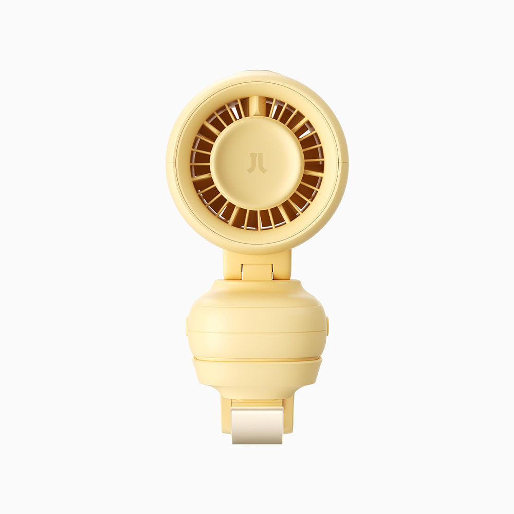 Jisulife Life 4 5000mAh Yellow Clip Stroller Fan
