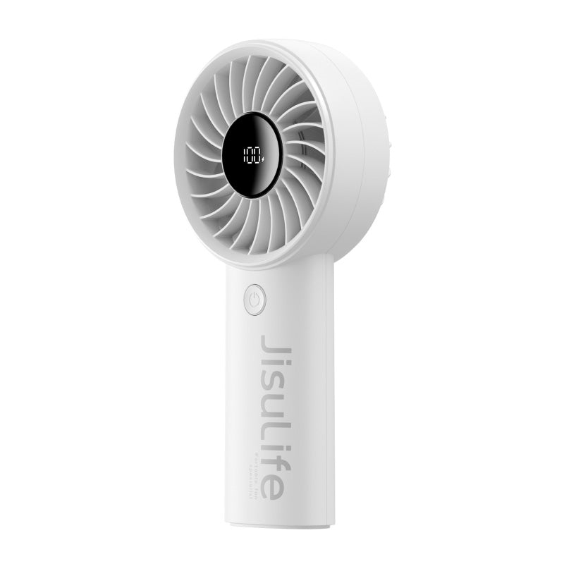 Jisulife Life 4-White Handheld Fan 3600mAh (White)