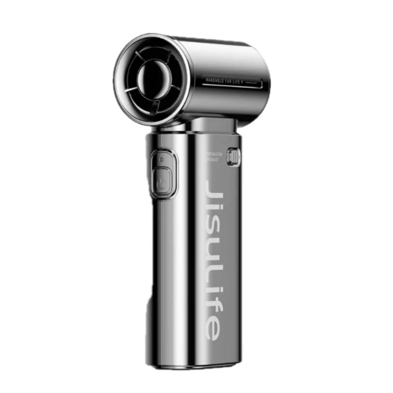 JisuLife Life 9S 5000mAh Chrome Handheld Fan