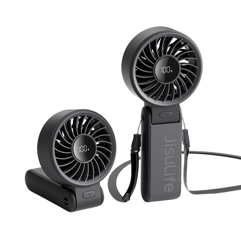 Jisulife Life7-Black Handheld Fan 3600mAh (Black)