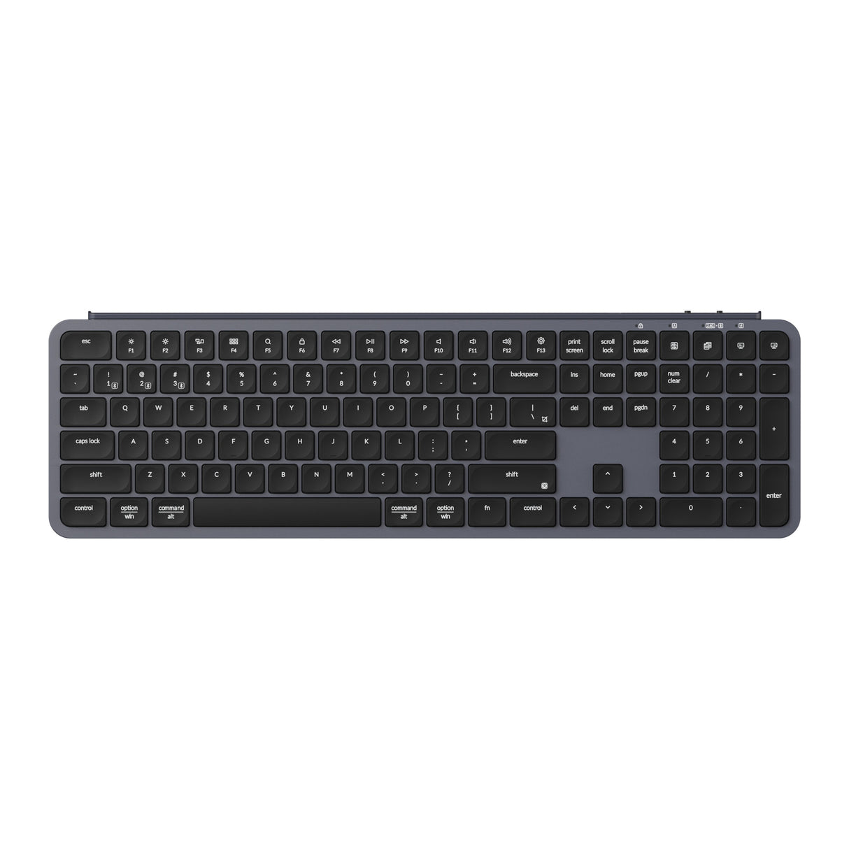Keychron B6 Pro (B6P-K1) Ultra-Slim Wireless Keyboard (Black)
