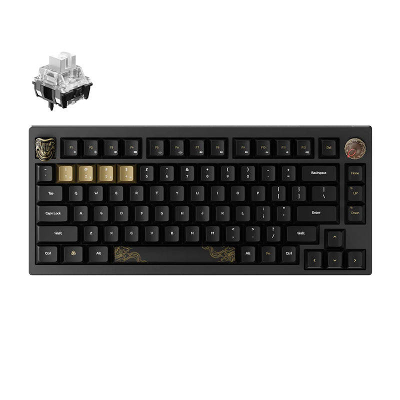 Keychron Black Myth Wukong (WKD-20) Wireless Mechanical Keyboard (White Switch)