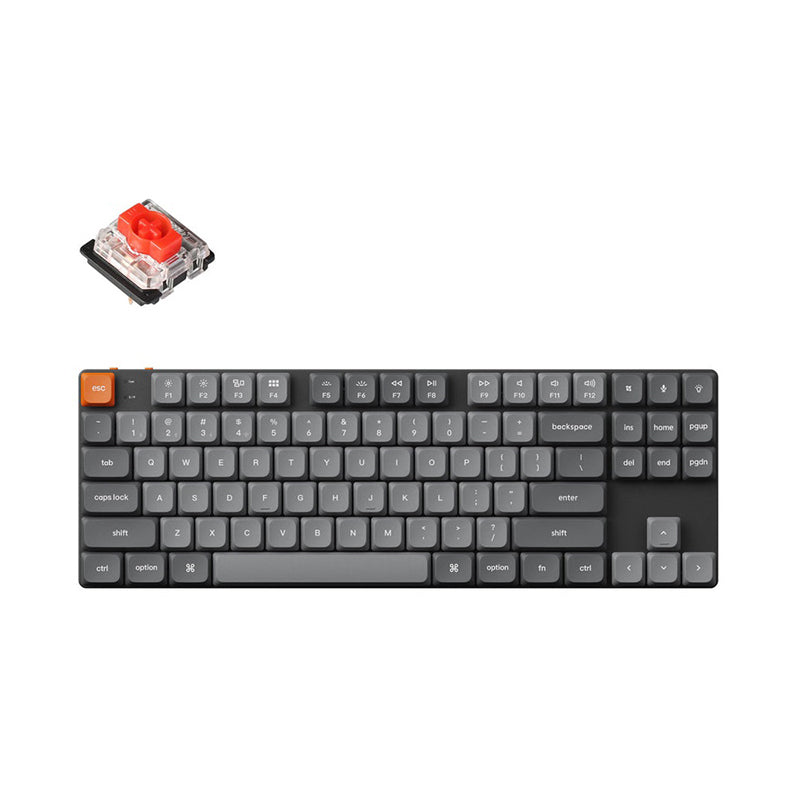 Keychron K1 Max (K1M-H1) Wireless Custom Mechanical Keyboard (Red Switch)