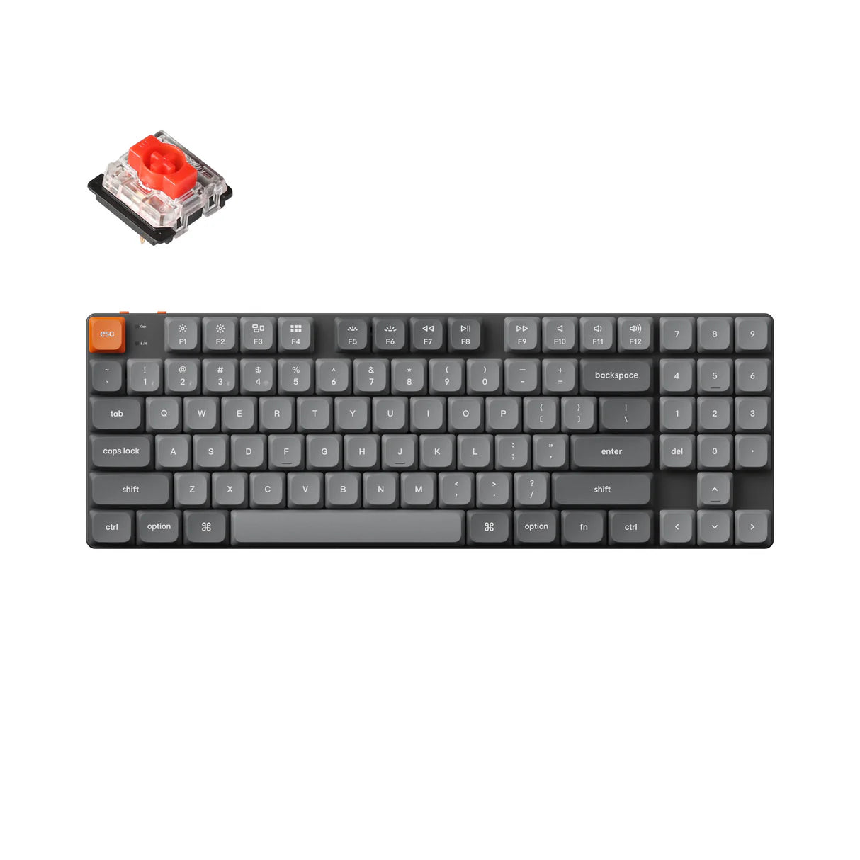 Keychron K13 Max (K13M-H1) Wireless Custom Mechanical Keyboard (Red Switch)