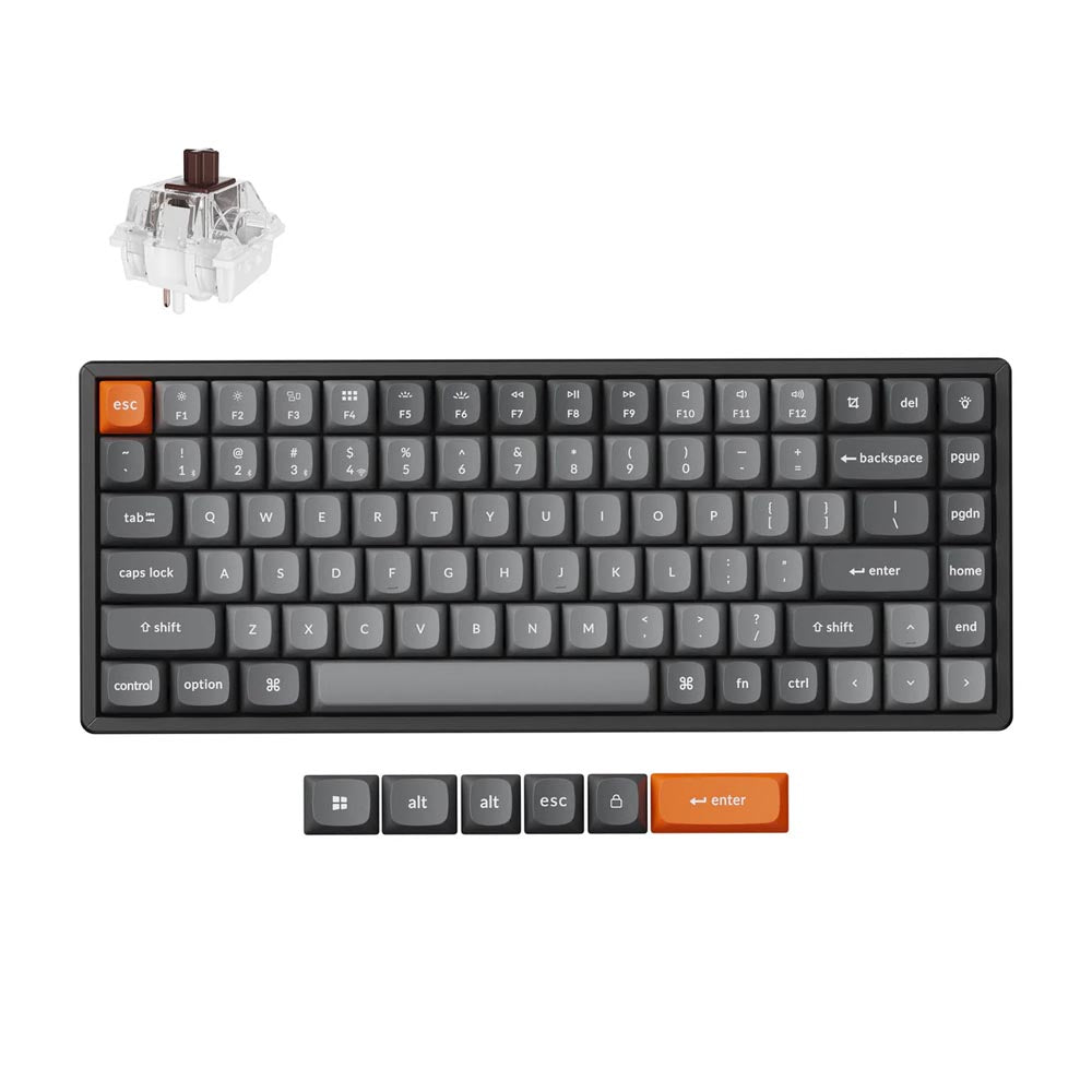 Keychron K2 Max (K2M-J3) Wireless Custom Mechanical Keyboard (Brown Switch)