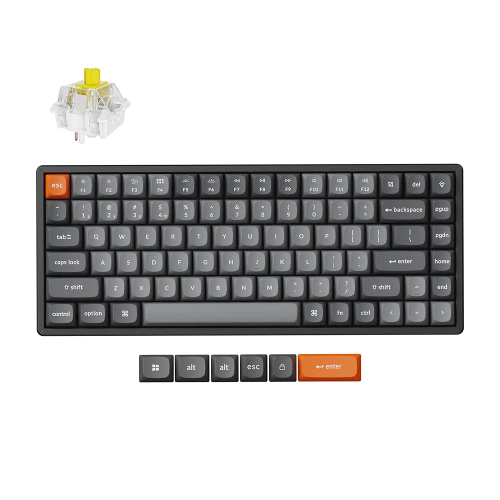 Keychron K2 Max (K2M-J4) Wireless Custom Mechanical Keyboard (Banana Switch)