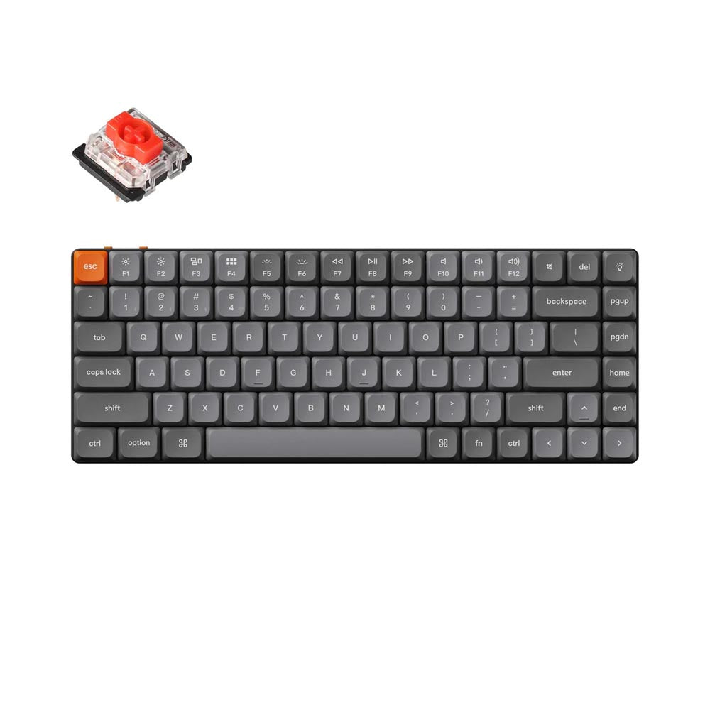 Keychron K3 Max (K3M-H1) Wireless Custom Mechanical Keyboard (Red Switch)
