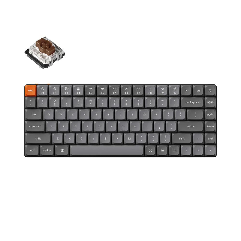 Keychron K3 Max (K3M-H3) Wireless Custom Mechanical Keyboard (Brown Switch)