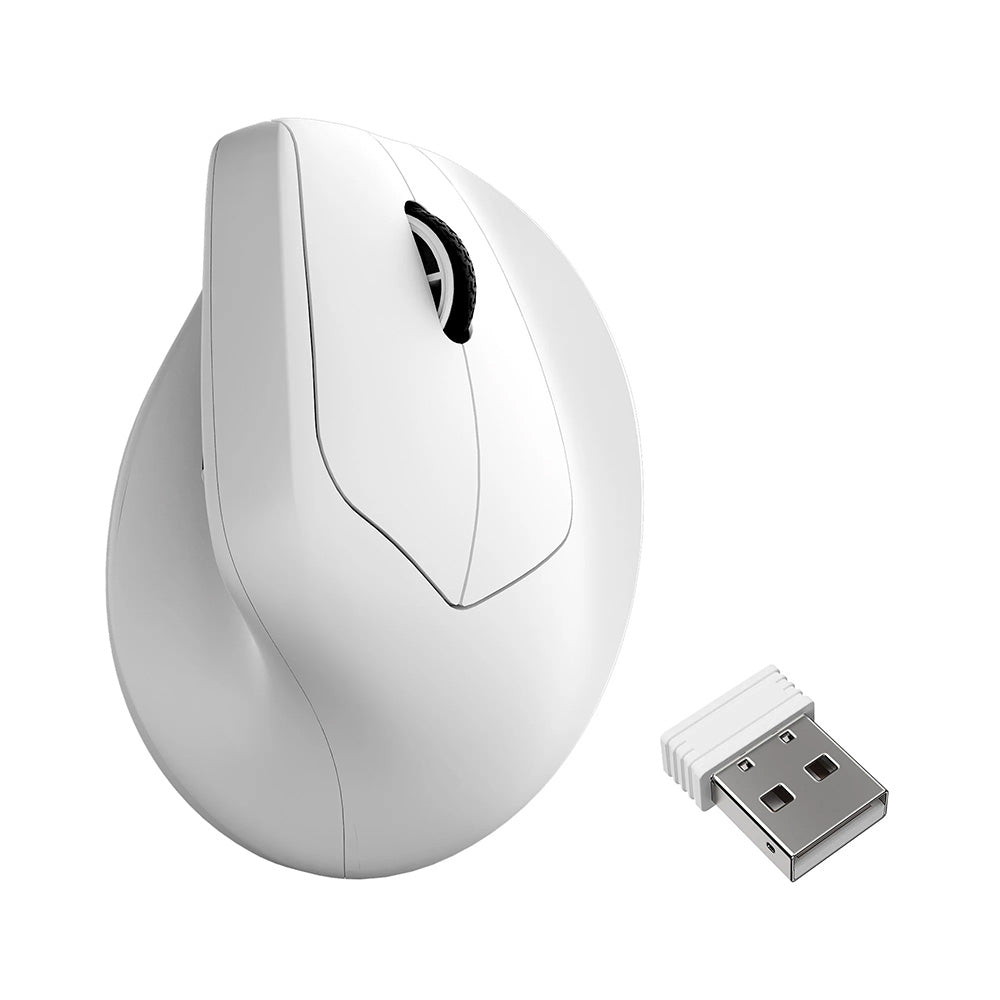 Keychron M5 8K (M5-A24) Ergonomic Wireless Mouse (White)