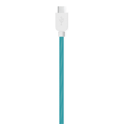 Kucipa K220 LED USBAtoTypeC USB2.0 2A Charging Cable 1M Blue