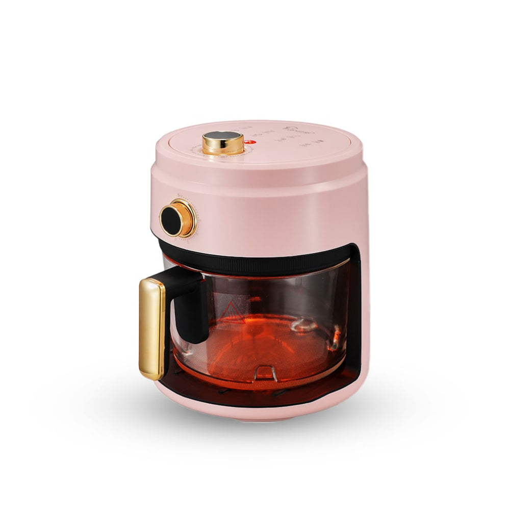 La Gourmet LGELAF412836 4L Glass Air Fryer - Pink