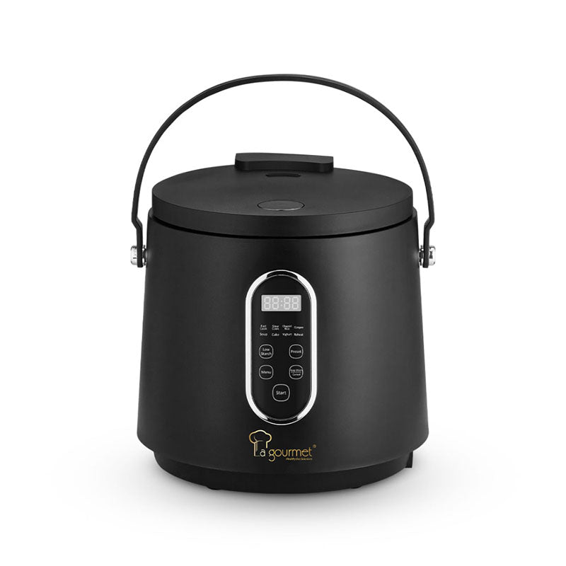 La Gourmet LGELRC410764-BK Healthy Rice Cooker 2L