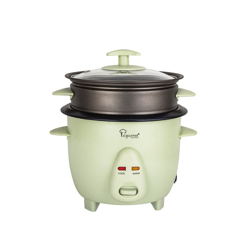 La Gourmet LGELRC413123-GN Rice Cooker 0.6L (Green)