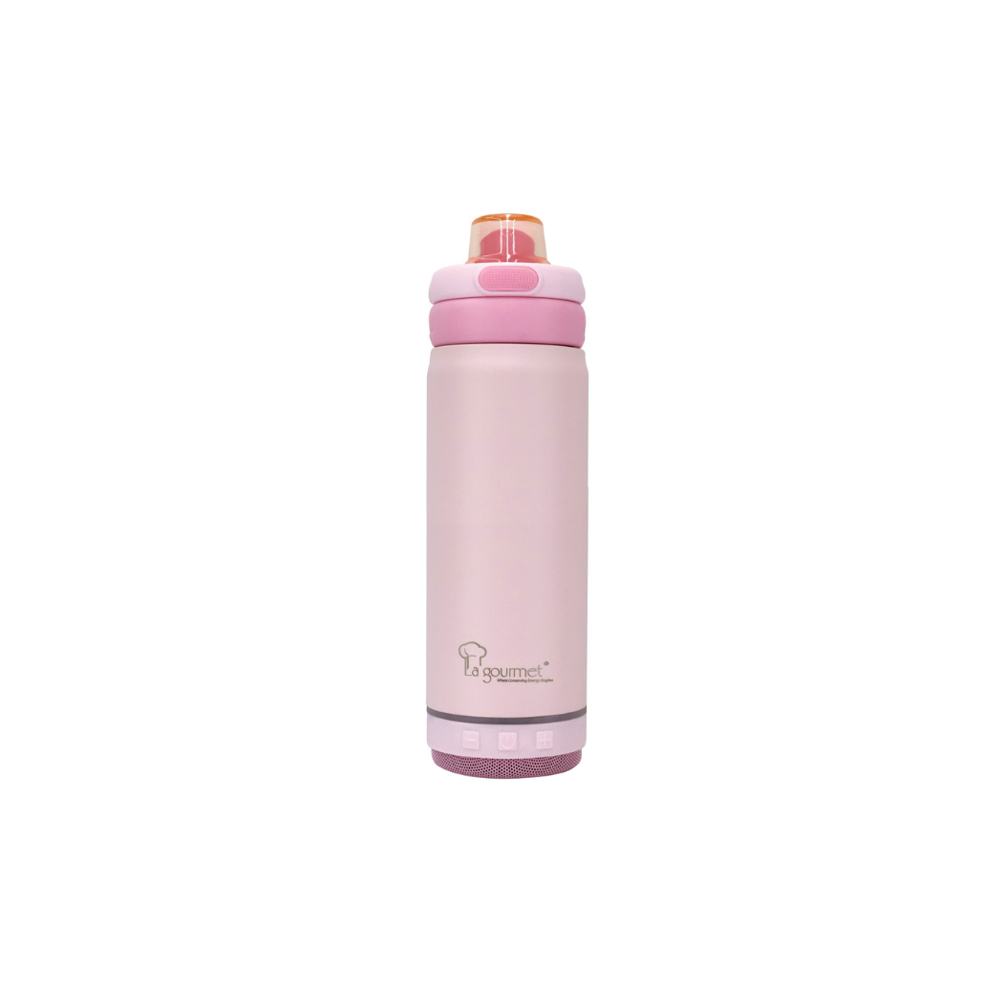 La Gourmet LGHE434777-PK 500ml Hydrotune Thermal Bottle with BT Speaker
