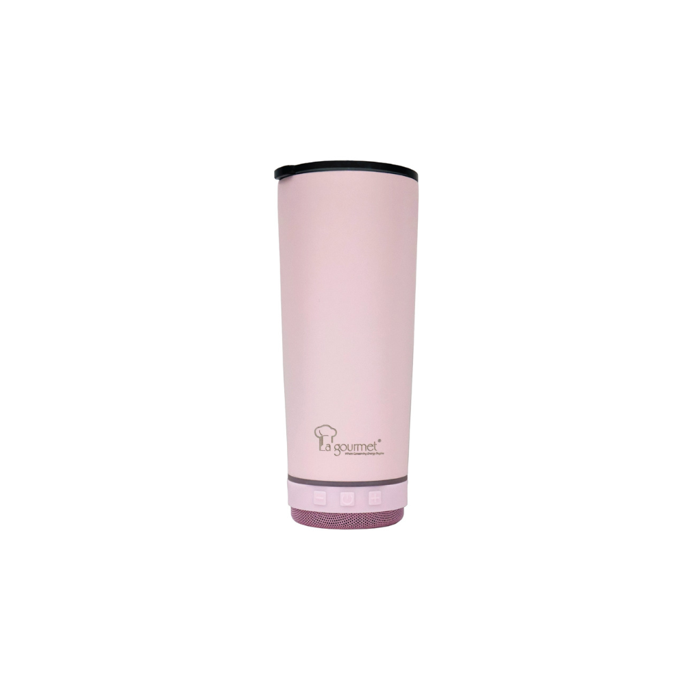 La Gourmet LGHE434807-PK 600ml Hydrotune Thermal Mug with BT Speaker