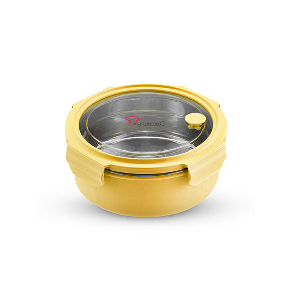 La Gourmet LGPG397744 1000ml Round S/S (Yellow)