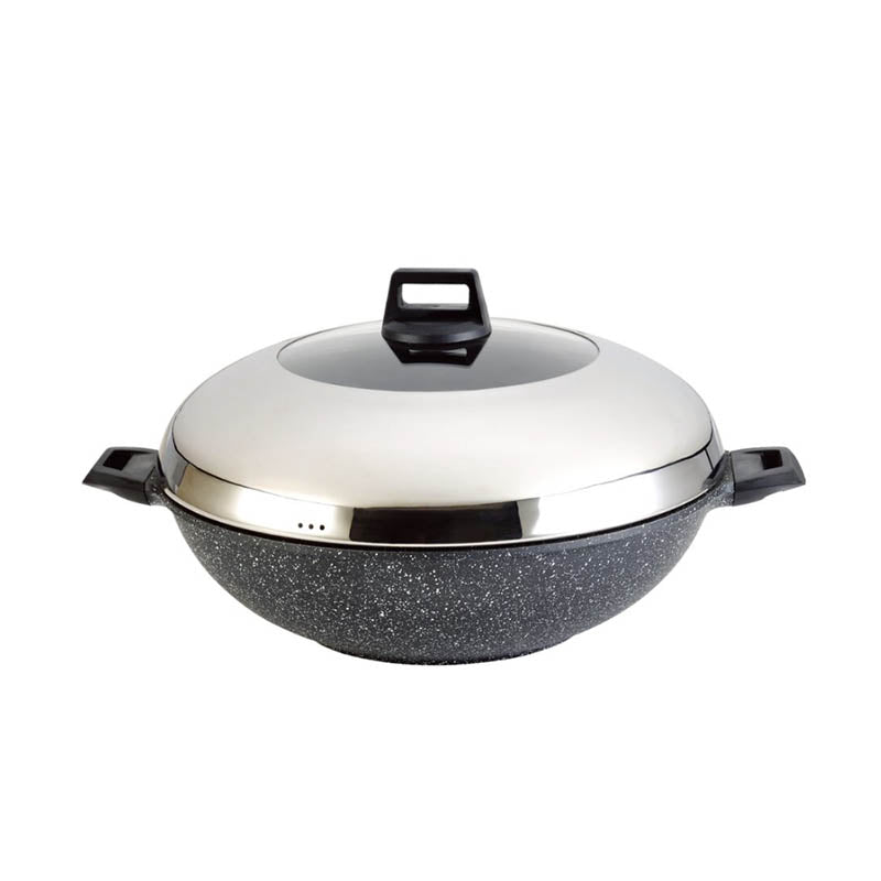 La Gourmet LGSO347718-BK Shogun Senjo 40cm Wok
