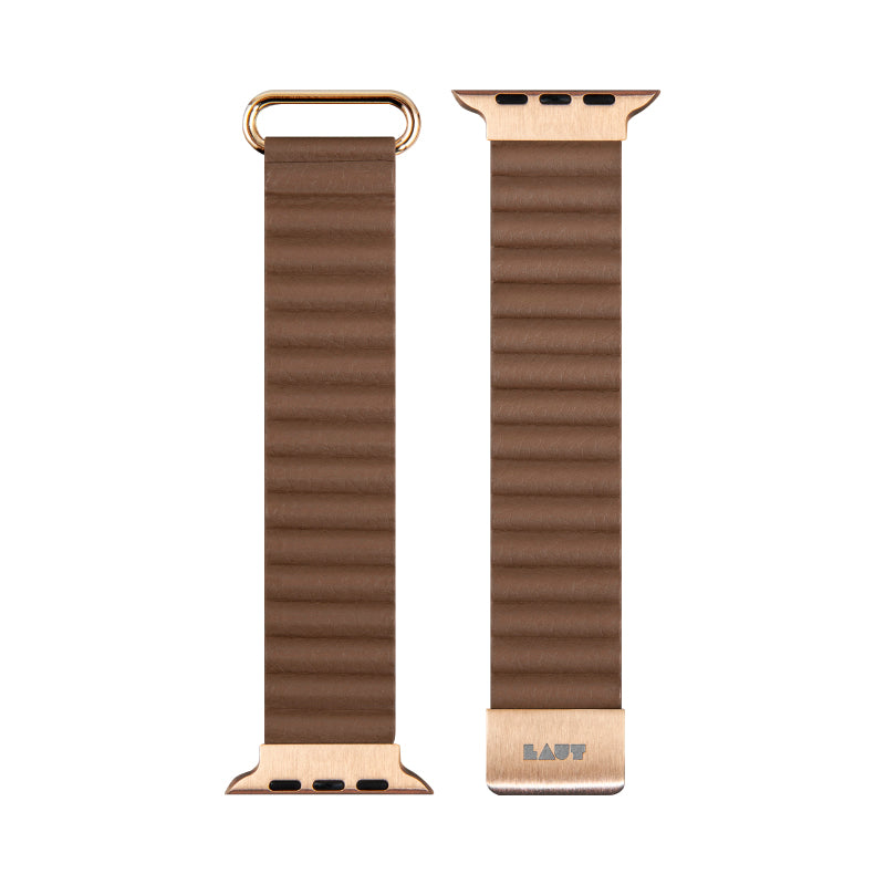 Laut Novi Lux Apple Watch Strap for 38/40/41mm (Sepia Brown)