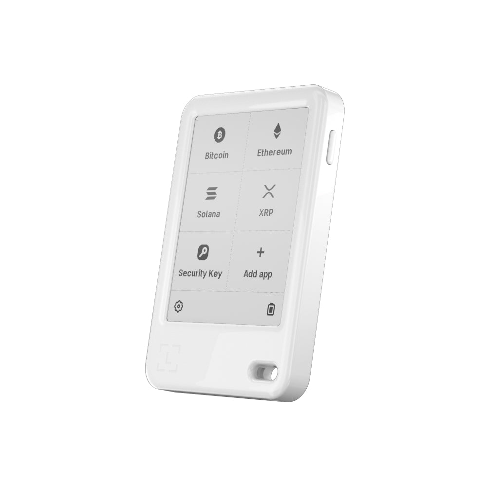 Ledger Nano Gen 5 Crypto Hardware Wallet (Gracier White)