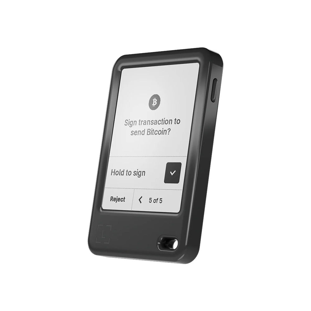 Ledger Nano Gen 5 Crypto Hardware Wallet (Jet Black)