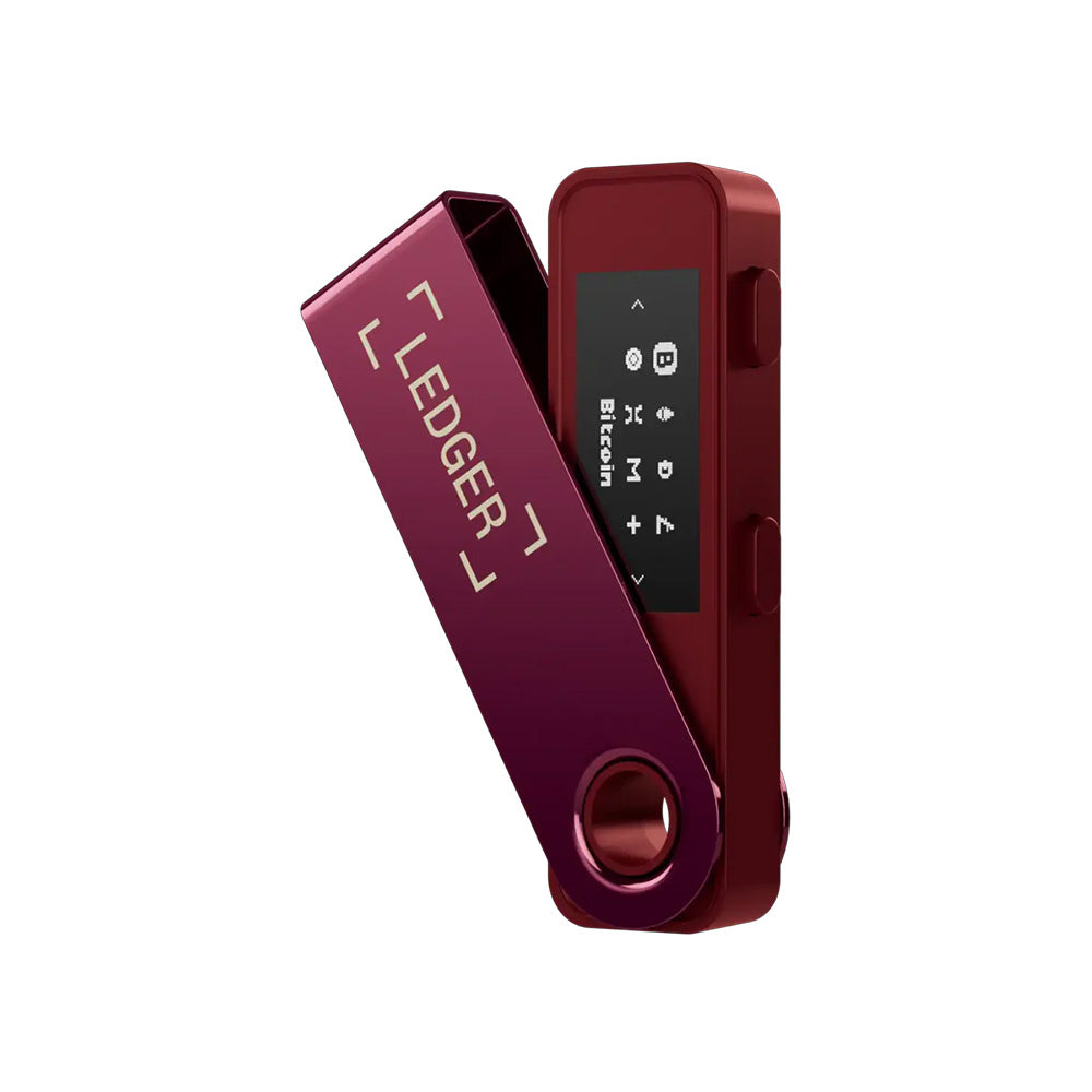 Ledger Nano S Plus Crypto Hardware Wallet (Crimson Magenta)