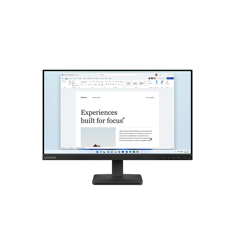 Lenovo L24-4e 68C2KAC1MY - 23.8" FHD IPS 100Hz Monitor
