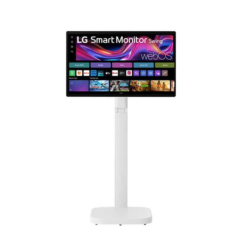 LG Smart Monitor 32U889SA-W - 31.5" UHD IPS Touch with Rolling Stand