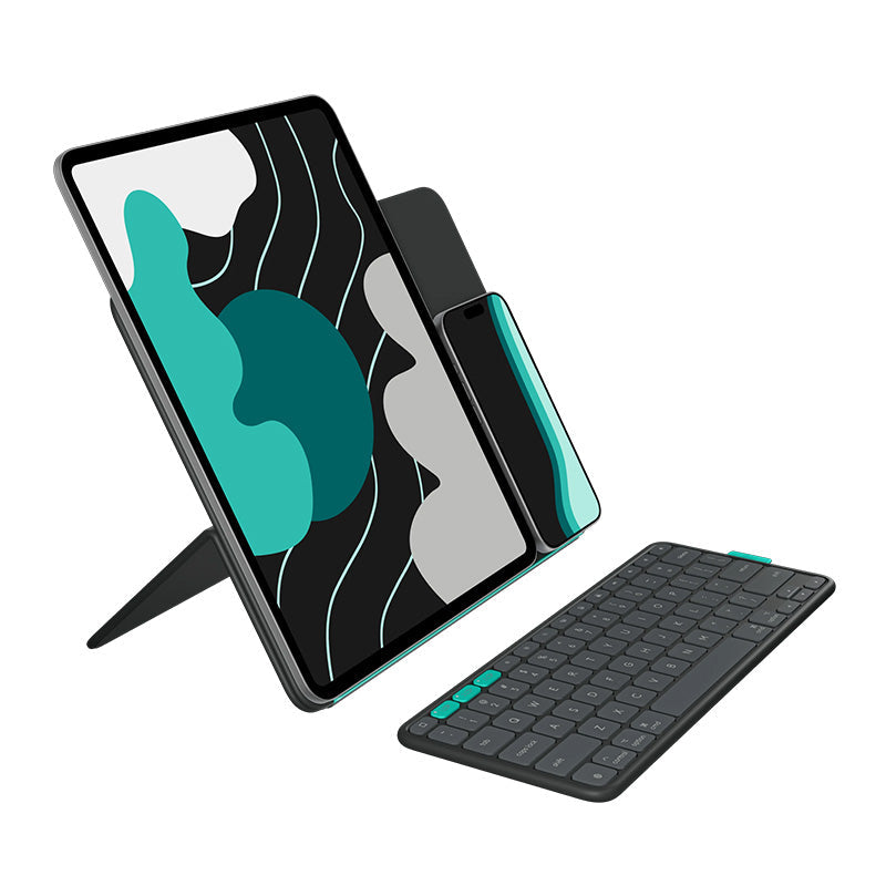 Logitech Flip Folio for iPad Pro 13" (M4), iPad Air 13" (M2, M3) - Graphite