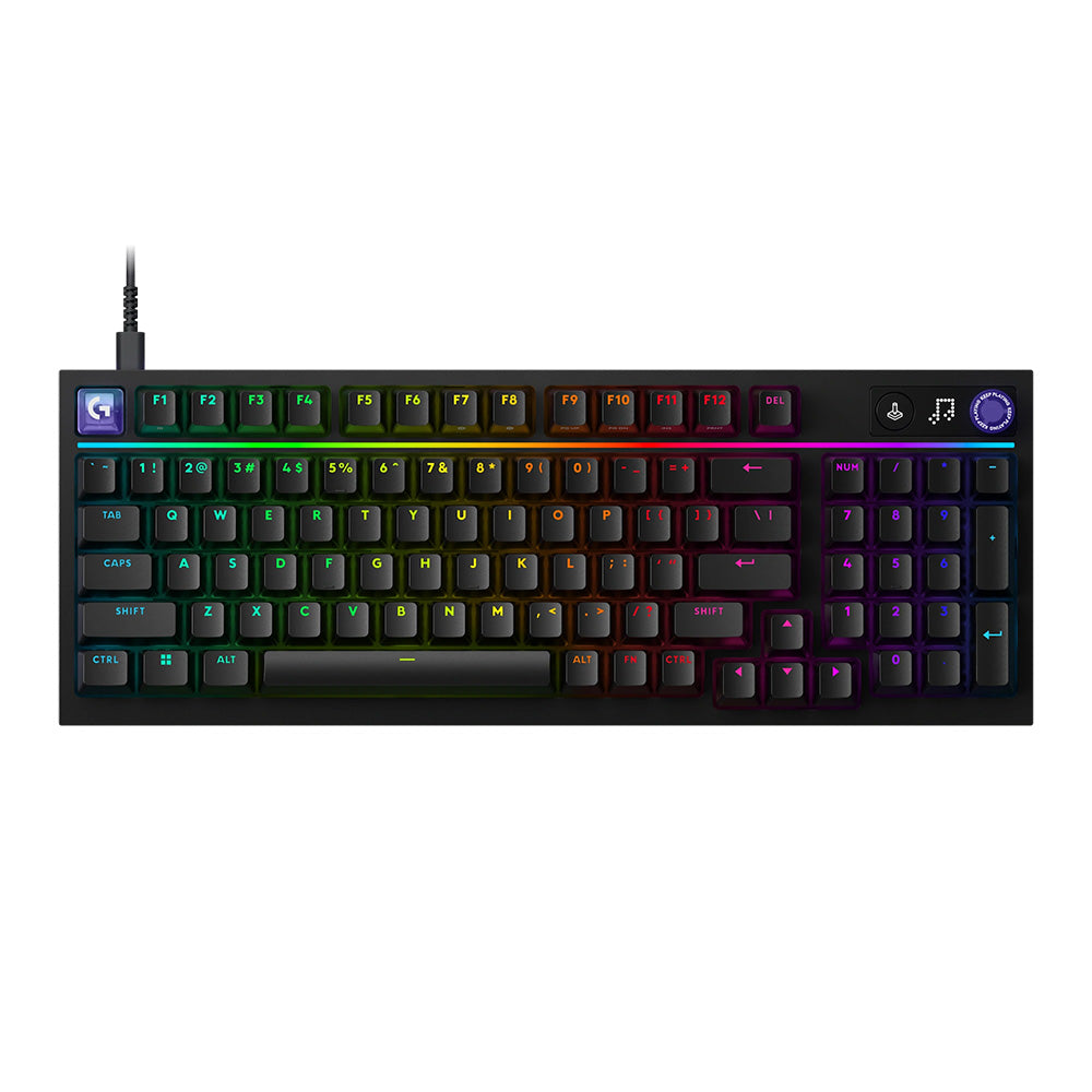 Logitech G316 X 98% 8kHz Tactile Wired Gaming Keyboard - Black