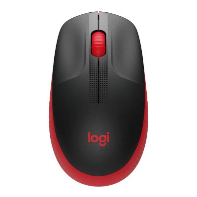 Logitech M190 Wireless Mouse (Red)