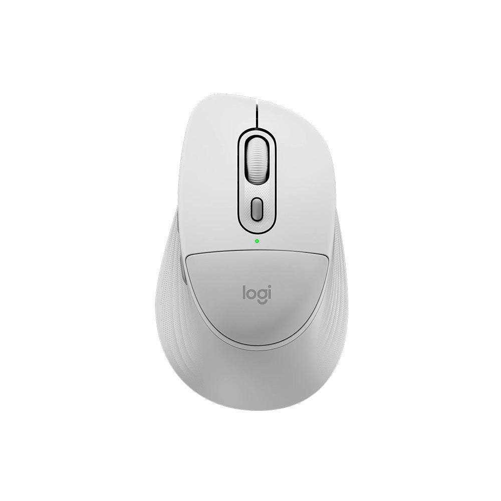 Logitech Signature Comfort Plus M850 L Bluetooth Mouse (White)