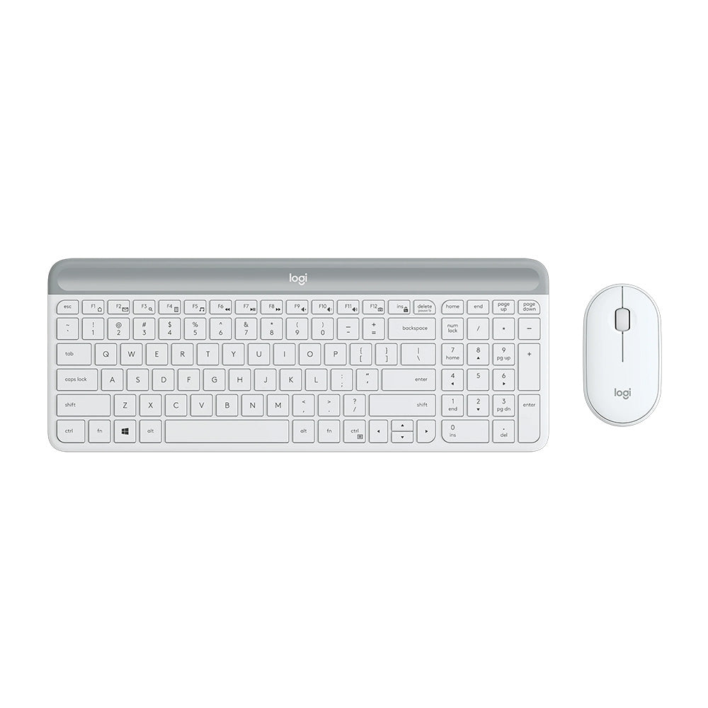 Logitech MK470 Wireless Slim Combo (Off White)
