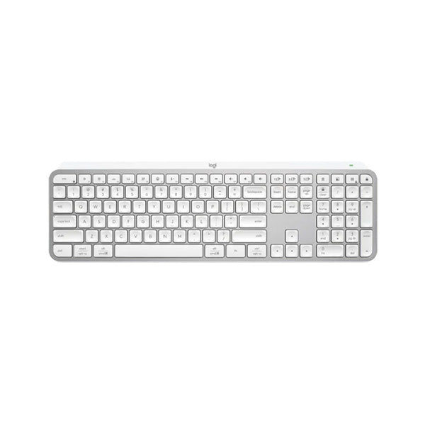 Logitech MX Keys S Wireless Bluetooth Keyboard (White)