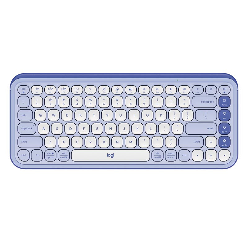 Logitech POP Icon Keys Wireless Bluetooth Keyboard (Lilac)