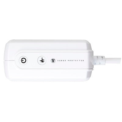 Masterplug SRGD42MW-MPA 13A 4 Socket Surged (Matt White)