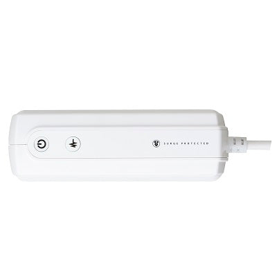 Masterplug SRGD62MW-MPA 13A 6 Socket Surged (Matt White)