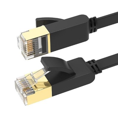 Mazer M-CAT8F300-BK/3M CAT 8 Flat Lan Cable (Black)
