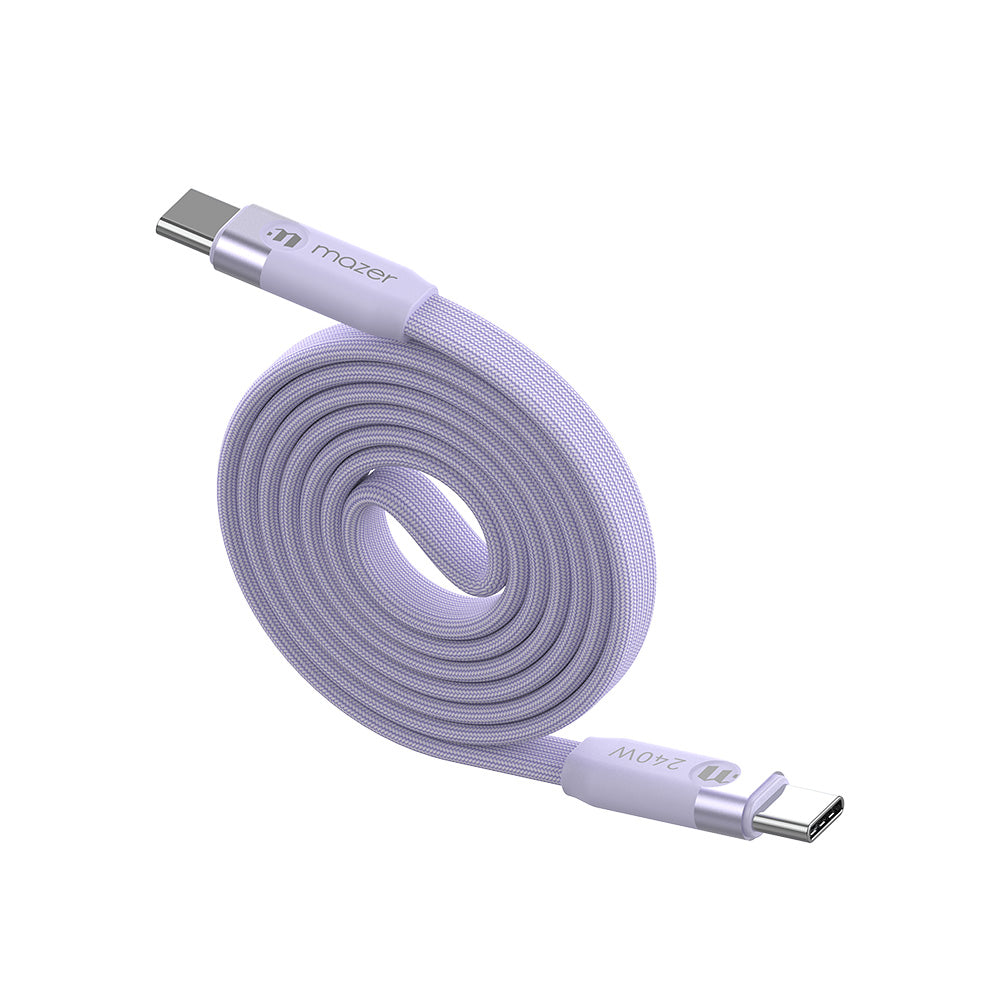 Mazer M-Cobra30 InfiniteLink Cobra3 Flat Magnetic 1M 240W Cable - Lavender