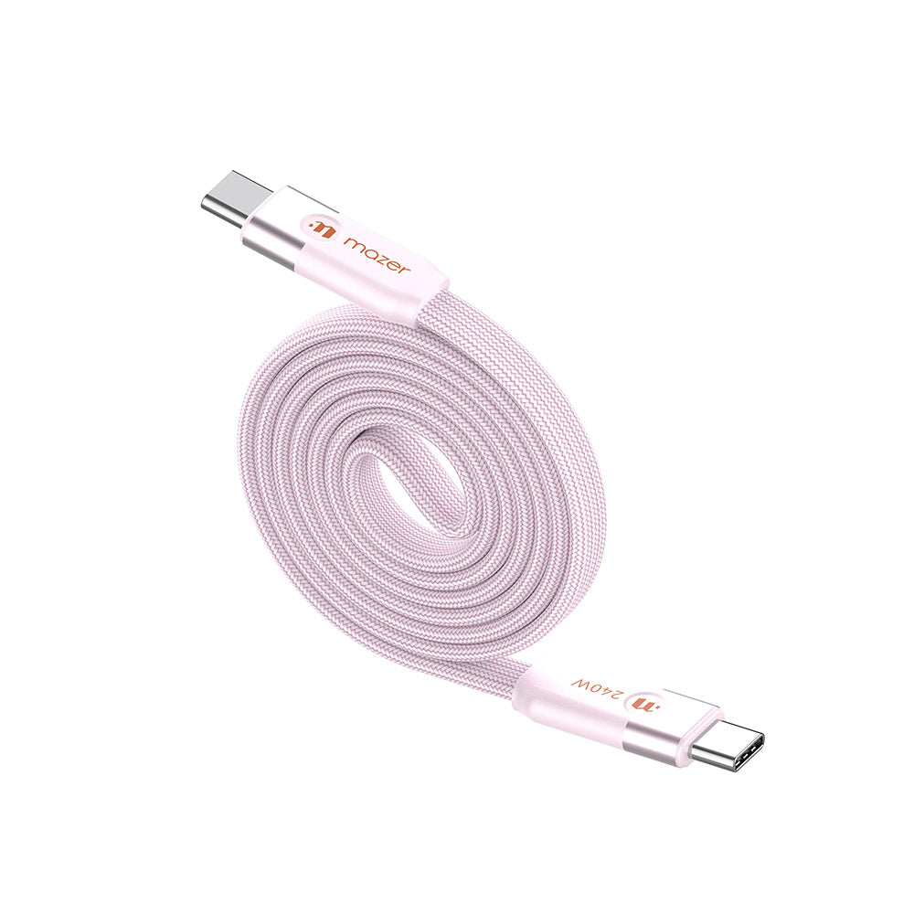 Mazer M-Cobra30 InfiniteLink Cobra3 Flat Magnetic 1M 240W Cable - Pink