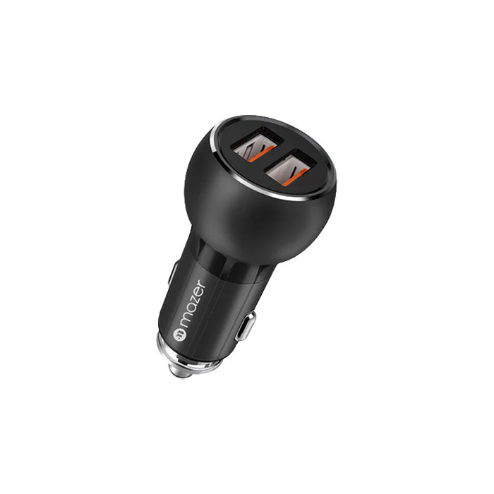 Mazer M-EGDRIVE250 EnerG.Drive Dual Quick Charge 3.0 Car Charger (Black)