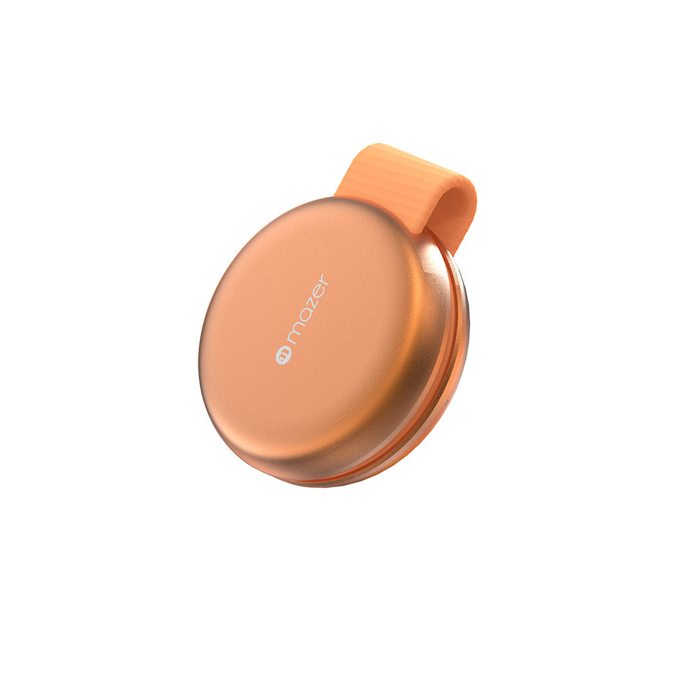 Mazer M-MagPadDuo2 2-in-1 qi2.2 25W Foldable Wireless Charging Pad (Sunset Gold)