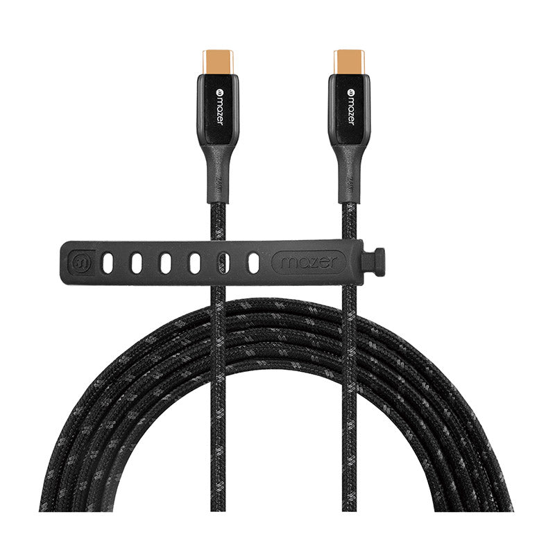 Mazer M-PL3Pro-240C250 240W USB C to C Cable 2.5M (Black)