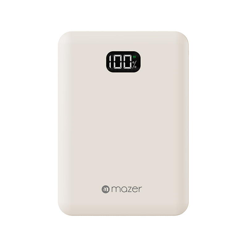 Mazer M-Pocket8.0V5-CR 8000mAh PD20W PocketCharge Powerbank (Cream)