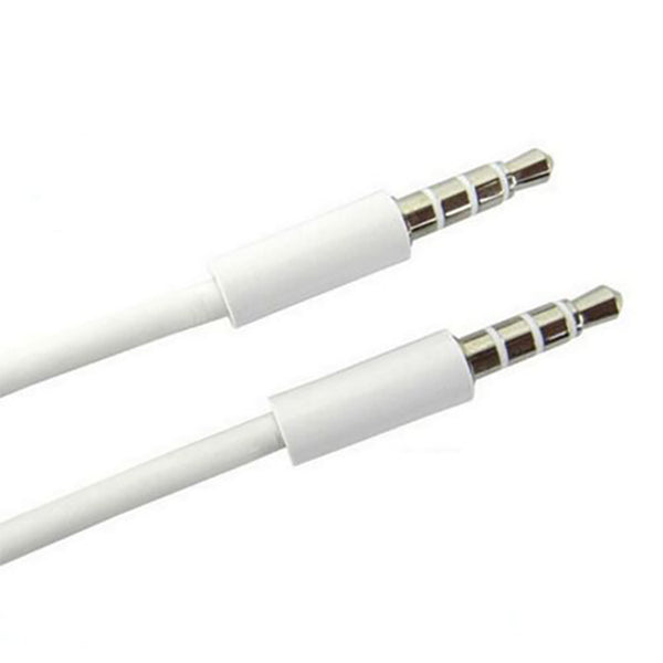 Mitori 3.5MM Audio M/M Jack (White)