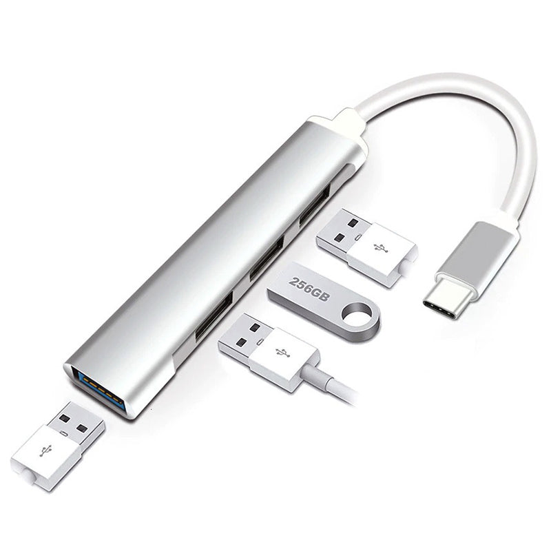 Mitori Type-C to 4 Port USB Hub