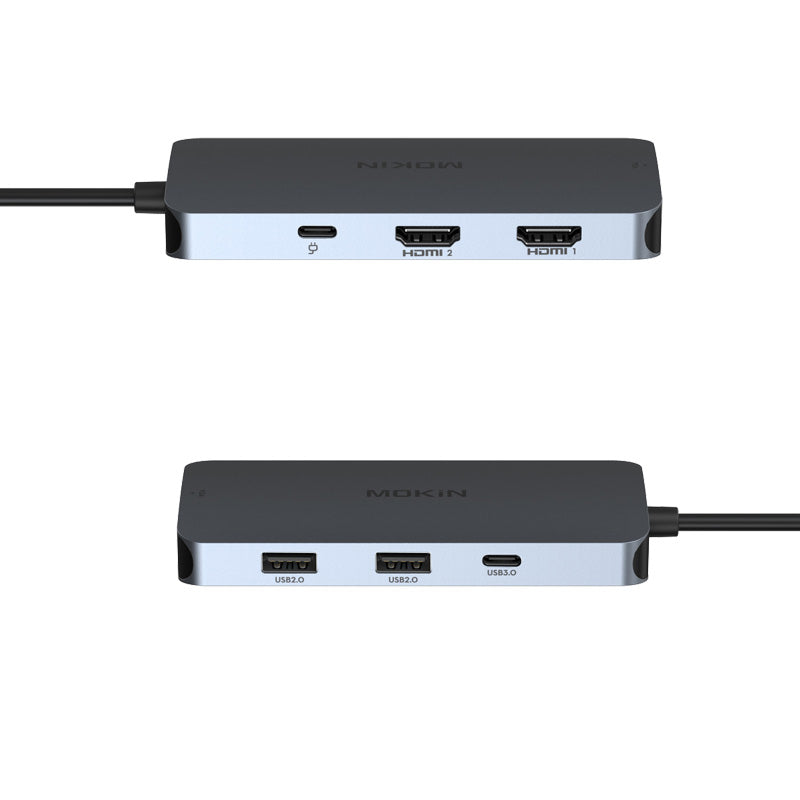 Mokin MOUC0516 7-In-1 USB-C Hub (Grey)