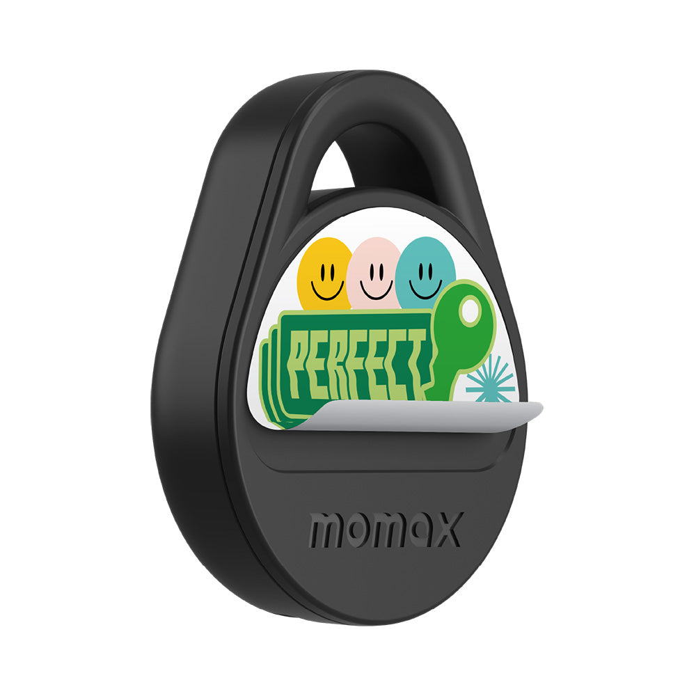 MOMAX BR20D Pinpop² X Rechargeable Locator - Black