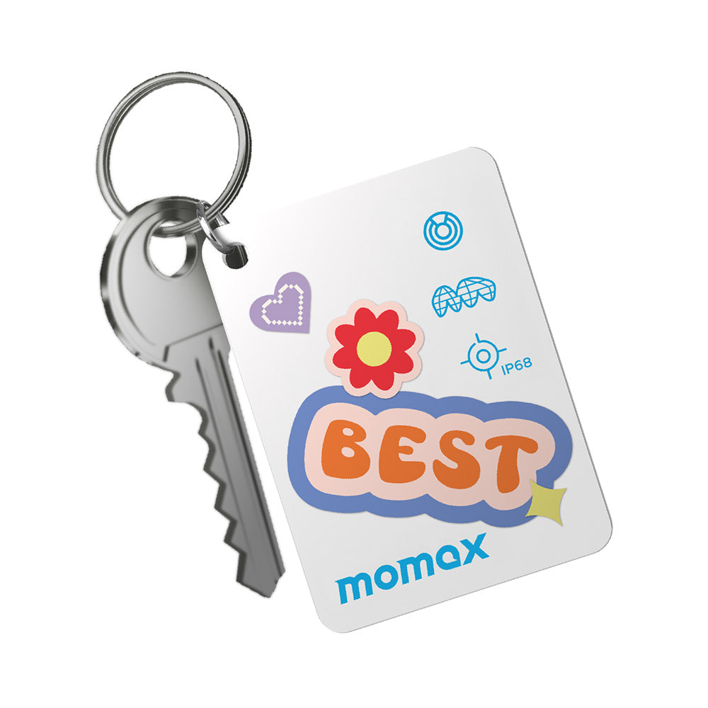 MOMAX BR22W PinCard² X Mini Rechargeable Locator - White