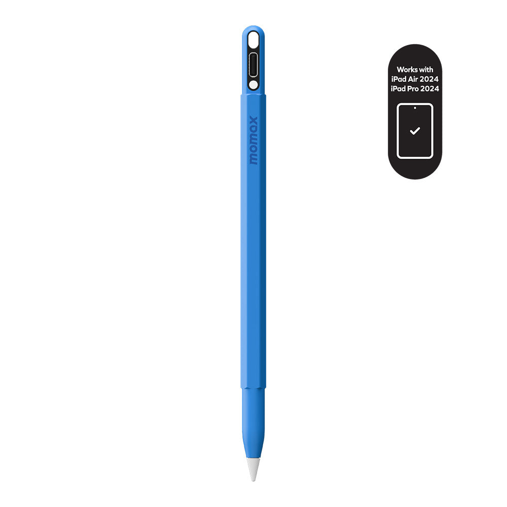 Momax TP10AB Mag.Link Pop Magnetic Active Stylus Pen - Blue